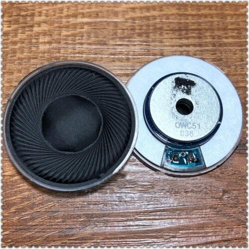 40MM speaker unit black cloth film unit hd650S D9200 good Medium and high frequency 2pcs