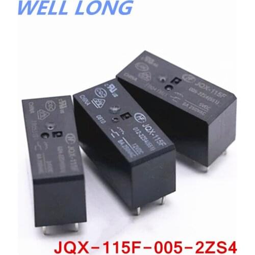 5PCS/lot Power relays JQX-115F-005-2ZS4 5VDC 8A 8pin
