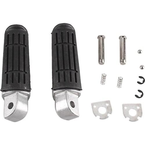 Aluminum Motorcycle Rear Passenger Footpegs Footrests Pegs Bracket Kit For YAMAHA YZF R6/R1 FZ6R FZR600 TDM900 FJR1300 BT1100