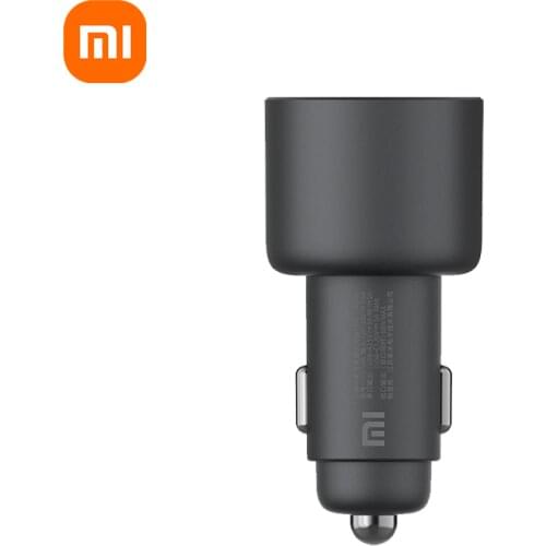 Xiaomi Car Charger 100W 1A1C Dual USB Fast Charging QC Charger Adapter For iPhone Samsung Huawei Xiaomi 10 Smartphone