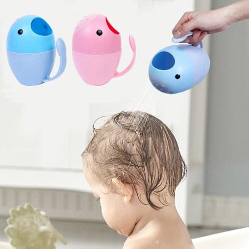 Children baby shampoo cup children shower baby bath spoon cute cartoon shampoo cup Water scoop kids water scoop Bath Wash Cup