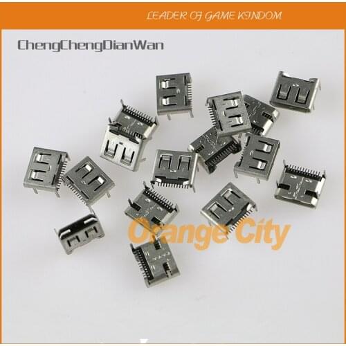 ChengChengDianWan Headphone Audio Jack Earphone Connector Charging Socket Port For Xbox One xboxone Gamepad Controller 20pcs