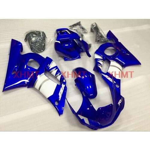 For YAMAHA YZFR6 1998 - 2002 Fairings YZF600 R6 98 99 Fairings YZFR6 2002 Blue White Motorcycle Fairing