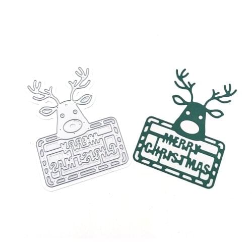 Julyarts Elk Cutting Dies Craft Dies Scrapbooking Mold For Scrapbooking DIY Paper/photo Cards New Design Cutting Dies Craft