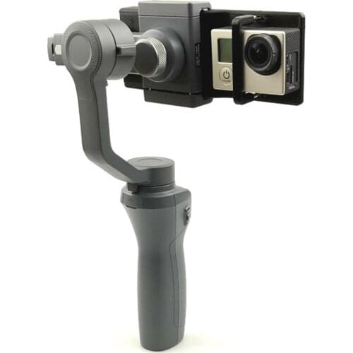 Mount Bracket Plate Clip Adapter Holder For Gopro Hero Action Camera for DJI osmo mobile 2 1 Handhold Gimbal Stablizer