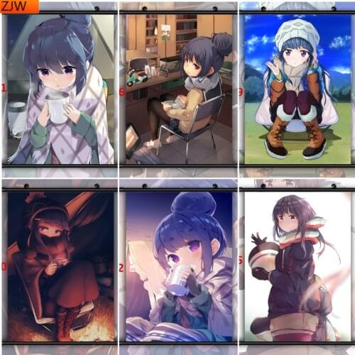 Leisurely Yuru Camp Shima Anime Diamond Painting Diamond Inlaid Diamond Mosaic Diamond Embroidery Cross Stitch Kits Home Decor