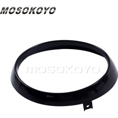 Round Headlight Rim Scooter Front Lamp Rim Cover for Vespa Primavera 125cc 150cc 2takt 4T 2V 4V