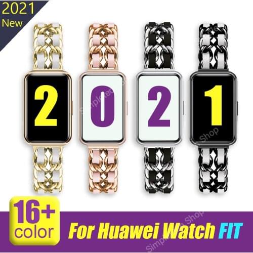 Silicone Band For Huawei Watch FIT Strap Smartwatch Accessories Replacement Wrist bracelet correa huawei watch fit 2021 Strap