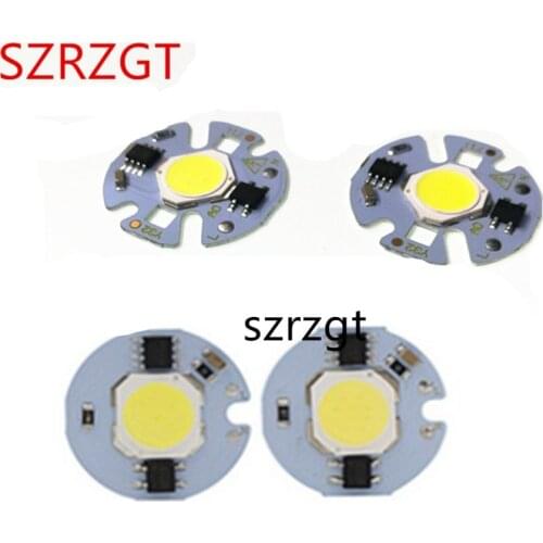 LED COB Chip Lamp 3W 5W 7W 9W 220V Input Smart IC No Driver High Lumens For DIY LED Flood Light Downlight Spotlight 220V
