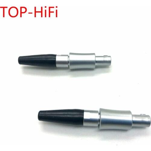 TOP-HiFi HD800 Connectors Adapter Custom Male headphone Pins Plug Jack For HD800 HD800S HD820 Headphone Cable DIY