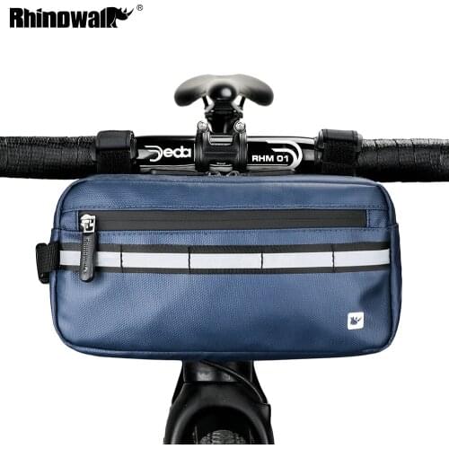 Rhinowalk Bicycle Bag 3LFront Tube Frame Handlebar Bag Waterproof MTB Road Bike Triangle Bag Cycling Pannier Bicycle Accessories