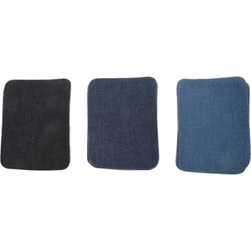 18 Pcs Denim Patches Diy Iron On Denim Patches For Jean Clothing And Jean Pants Apparel Sewing Fabric