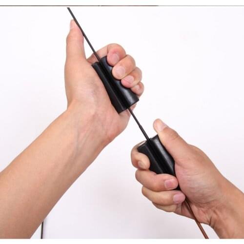 2 pcs/lot Anti-stuck Fishing Rod Repair Tool Rubber Shrink Device Non-slip Rod Pulling Fishing Pole Section Back Accessory B405