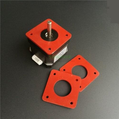 5pcs NEMA 17/23 orange Stepper Motor silicone rubber Vibration Damper Shock Absorber for CNC Creatity TEVO Prusa I3 3D printer