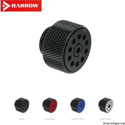 Barrow G1/4'' Color Brass Automatic+Manual Exhaust Valve Air Evacuation Valve For Computer Water Cooling System TPQZ-V2