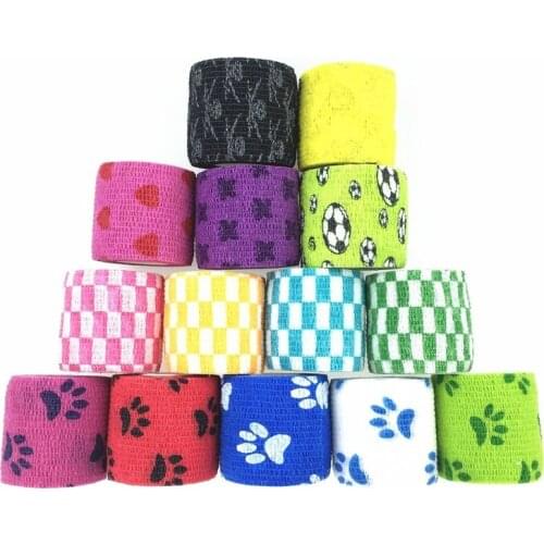 5cmx4.5m Tape Waterproof Self Adhesive Elastic Bandage First Aid Kit Muscle Tape Finger Joints Wrap Therapy Bandage Care