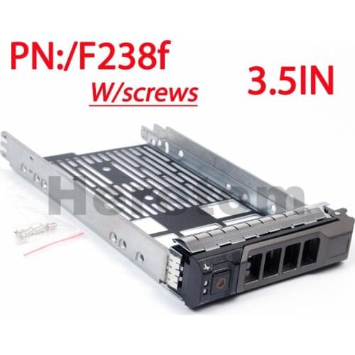 Heretom F238F 3.5" SAS/ SATA HDD Tray Caddy R710 R320 R410 R420 R610 T710 T61 T610 0F238F G302D X968D Hard Drive Caddy