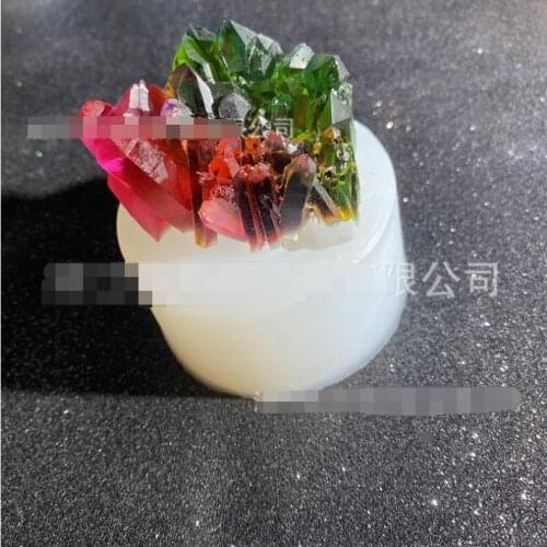 New Silicone Mould Dried Flower Resin Decorative DIY Crystal icicle Crystal cluster Type epoxy resin molds for jewelry