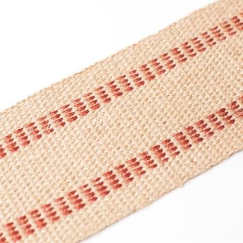 2" Wide 9 Meters Upholstery Chair Webbing Traditional Jute Woven Craft Sewing Tapes Sofa Straps