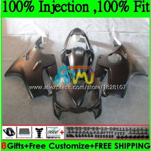 OEM For HONDA CBR 600 F4i CBR600FS Matte black CBR600 F4i 01 02 03 139BS.38 CBR 600F4i 600 FS CBR600F4i 2001 2002 2003 Fairing