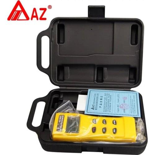 AZ8857 Handheld infrared temperature / humidity / dew point hygrometer wet bulb measurement