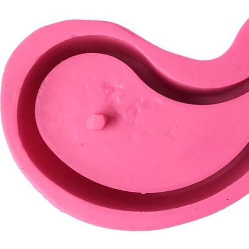 Silicone Mold Making Succulent Pot Molds Cement Plaster Ashtray Wax Mould