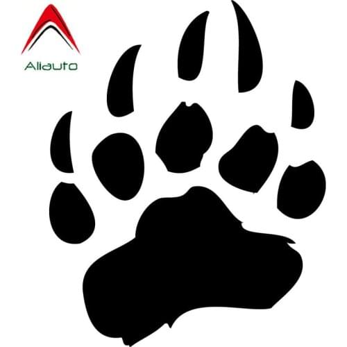 Aliauto Funny Cartoon Car Sticker Big Bear Paw Auto Styling Accessories Fashion Vinyl Decal Cover Scratches,14cm*11cm