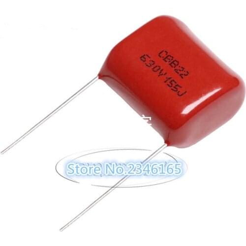 10PCS 630V155J 1.5UF Pitch 20mm 630V 155 155J 1500nf CBB