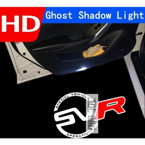2pcs For JAGUAR XE XF XJ XK F-TYPE S-TYPE X-TYPE XFL XEL SVR HD Car LED Door Warning Light Projector Ghost Shadow Welcome Light