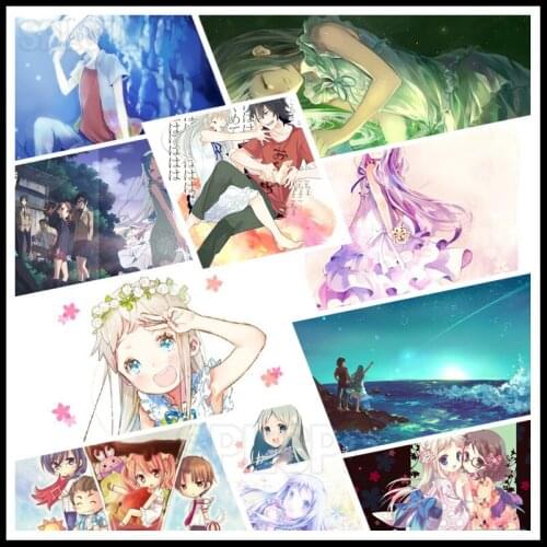 5D Diy Diamond Painting Anime Japanese Warm Friendship Youth Original Cartoon Character Bedroom Living Room Corridor Drawing