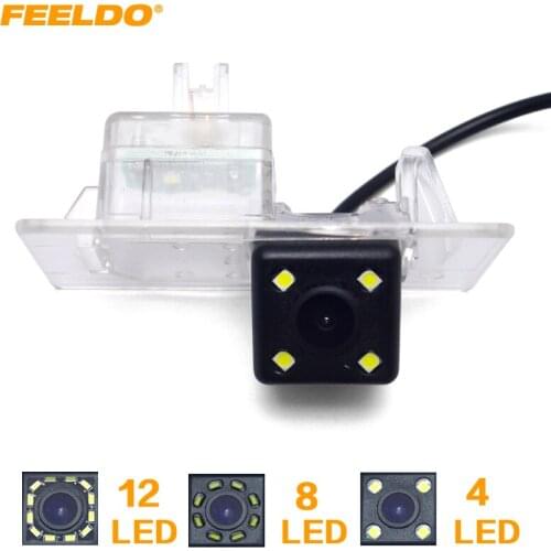 FEELDO Special Car Rear View Parking Camera For Audi A4L A6L 2012-2016 Reverse Backup Camera#3176