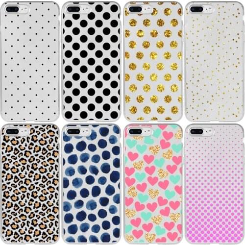 Polka Dot Heart Star Cover Case for Xiaomi Redmi K20 K30 4X 4A 5A 6A 7A 8A 9C 9A Pro Plus