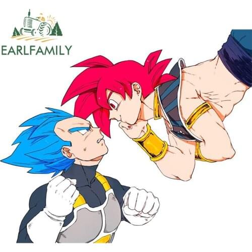 EARLFAMILY 13cm x 11cm for Tengen Toppa Gurren Lagann Car Sticker JDM Decal Graffiti Surfboard Waterproof Car Door Protector