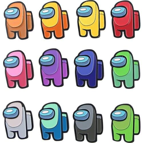 K2592 Game Robot Enamel Pins Women Men Badge Backpack Collar Lapel Collection Jewelry Gift for Kids Friends