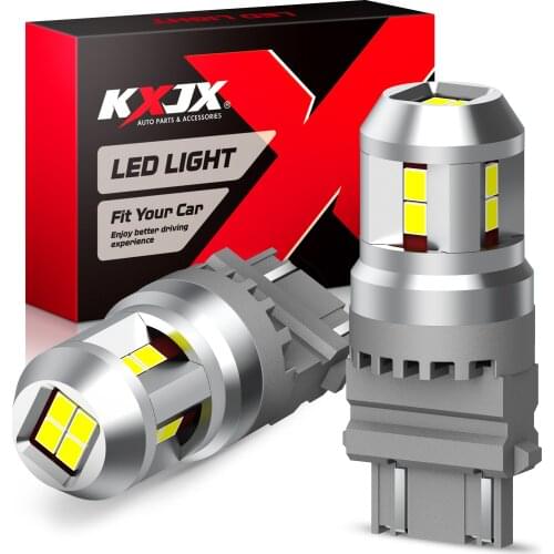 KXJX T25 3157 3156 3056 3057 4057 Car Led Bulb 6500K Super Bright Led Turn Signal Brake Parking Tail Light for Toyota Tacoma