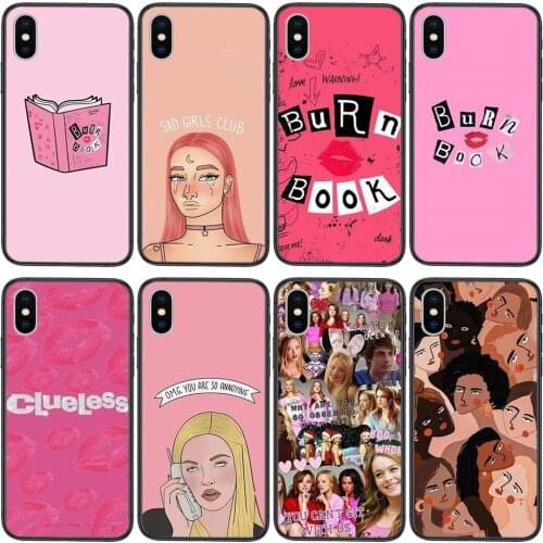 Soft Phone Skin Mean Girls Burn Book For Galaxy A02 A22 A71 A51 A50 A42 A40 A32 A31 A30S A21S A20 A20S A20E A12 5G Durable