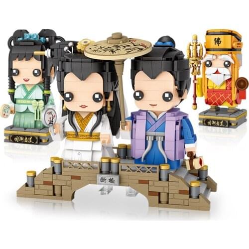 New LOZ Mini Blocks Heads Nutcracker Cartoon Cute Animal Snoring Soldiers Building Blocks Toys Children 1545