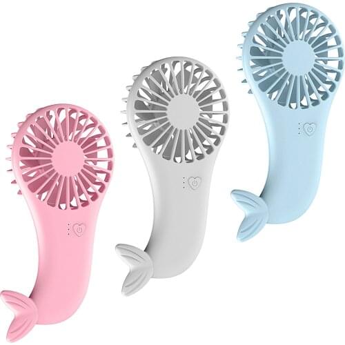 Portable Handheld Mini Fan USB Necklace Fan for Running Sports