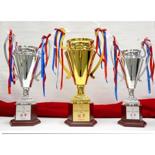Sports trophy customized World Cup gift plating Creative printing for badminton racing creativity World Cup