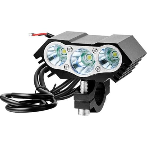 Universal 30W Motorcycle Spot Light T6 LED Driving Headlight Fog Driving Lamp 1 piece