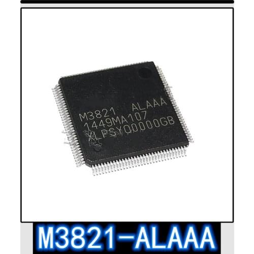 2PCS-10PCS New original authentic M3821-ALAAA QFP-128 M3821 QFP128 LCD decoding chip