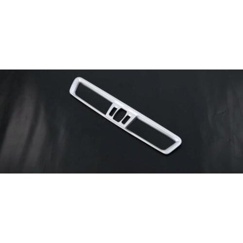 For BMW X1/X2 2018 1PC ABS Chrome Car Front Air Conditioner Vent Outlet Cover Trim Moldings Car Styling Auto Accessories