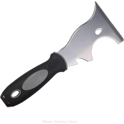1pc Stainless Steel Paint Putty Scraper 7in1 Tool Paint Can Opener Wallpaper Scraper Au 19 20 Dropship