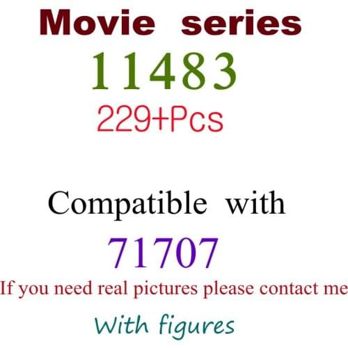 229Pcs 11483 Building Block Toy Hero Series 71707 Assembled Building Block Childrens Toy Gifts