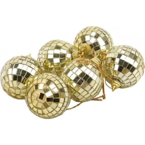 3/5/7CM Reflective Glass Rotating Mirror Ball For Disco DJ Mirror Reflection Glass Ball Light For Christmas Party 8D For Party