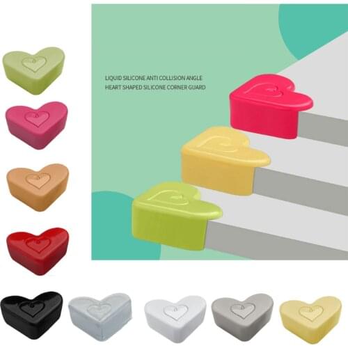 4 Pcs Soft Silicone Baby Safe Corner Protector Table Desk Corner Guard Edge Anticollision Guards for Newborn Infants