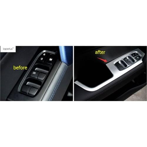 Accessories For Hyundai Creta IX25 2015 2016 2017 Inside Door Handle Panel Sticker Surround Window Switch Molding Cover Kit Trim