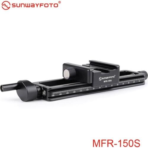SUNWAYFOTO MFR-150s Camera Accessories Tripod Head Macro Photography Focus Macro Fotografie Statief Focusing Rail Slider