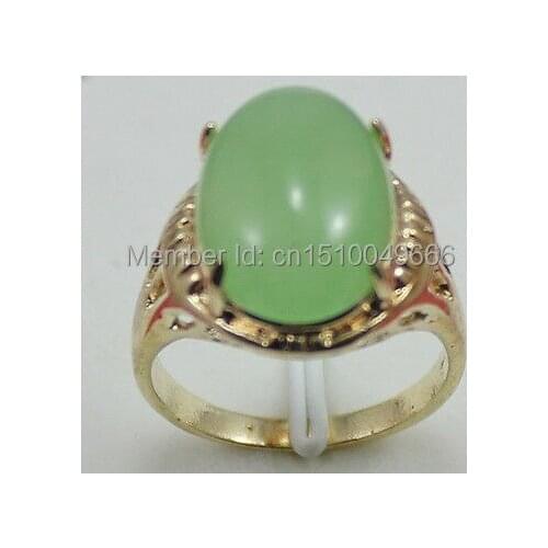 FREE SHIP >>>3 colors! ladys wonderful oval green/red /black STONE ring #7,8,9