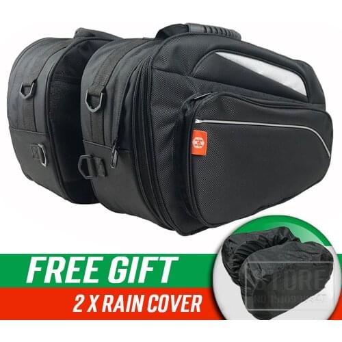 Big Motorcycle side Luggage Locomotive Knight Saddle Rear Seat Bag 1680D Side Package Prince Helmet Waterproof Detachable Bag